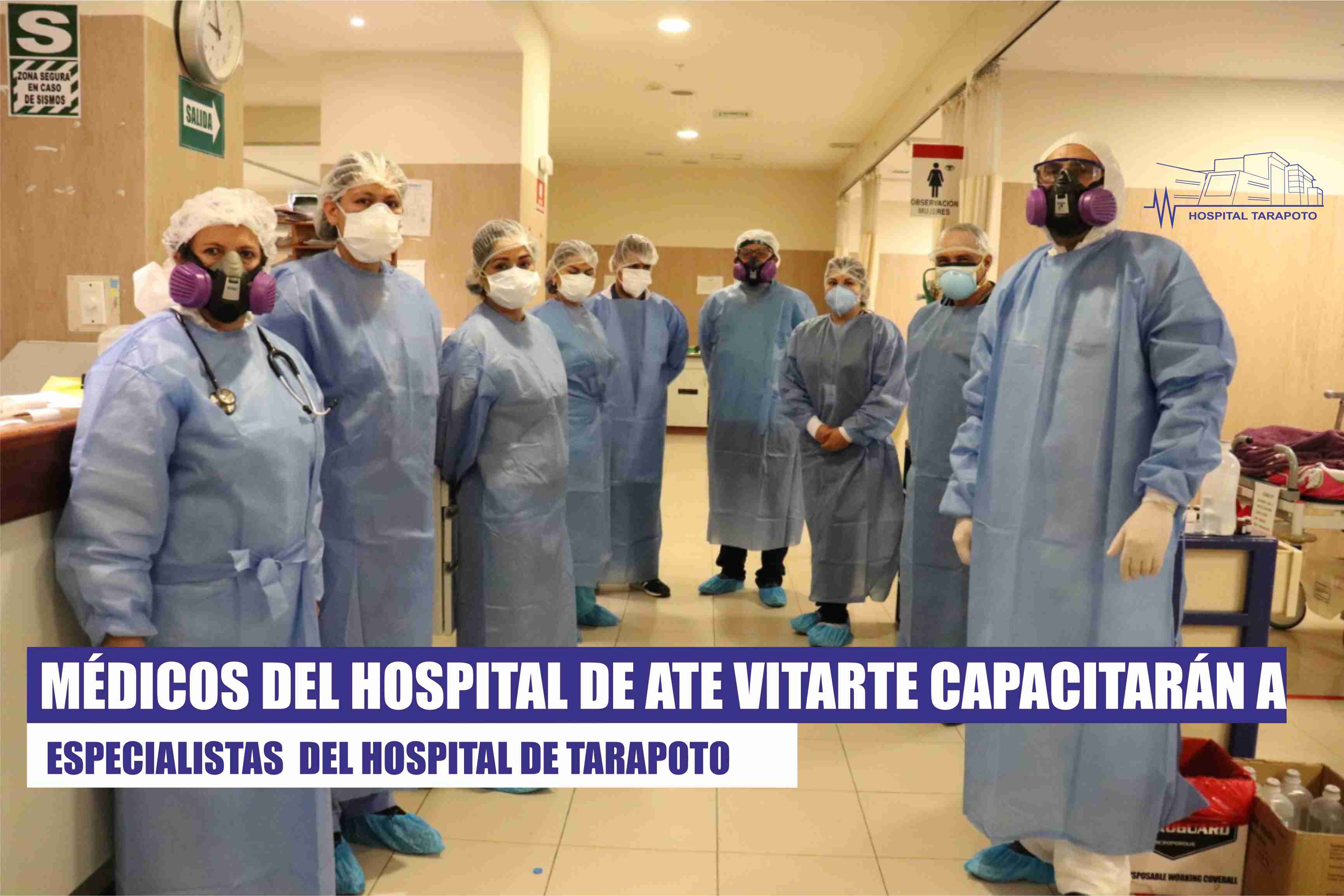 MÉDICOS DEL HOSPITAL DE ATE VITARTE CAPACITARÁN A ESPECIALISTAS DEL HOSPITAL DE TARAPOTO